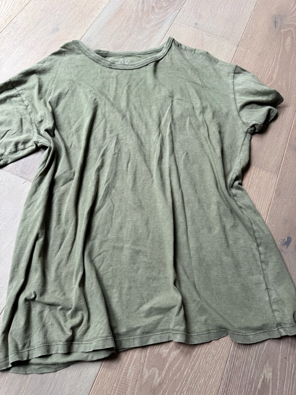 aerie Crewneck Oversized Tee x3 - Picture 7 of 8